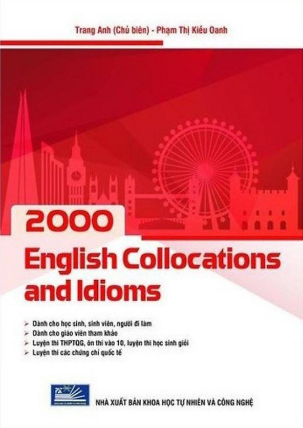 [Review Sách Hay] 2000 English Collocation and Idioms: Hướng dẫn học chi tiết từ cô Trang Anh miễn phí dễ hiểu